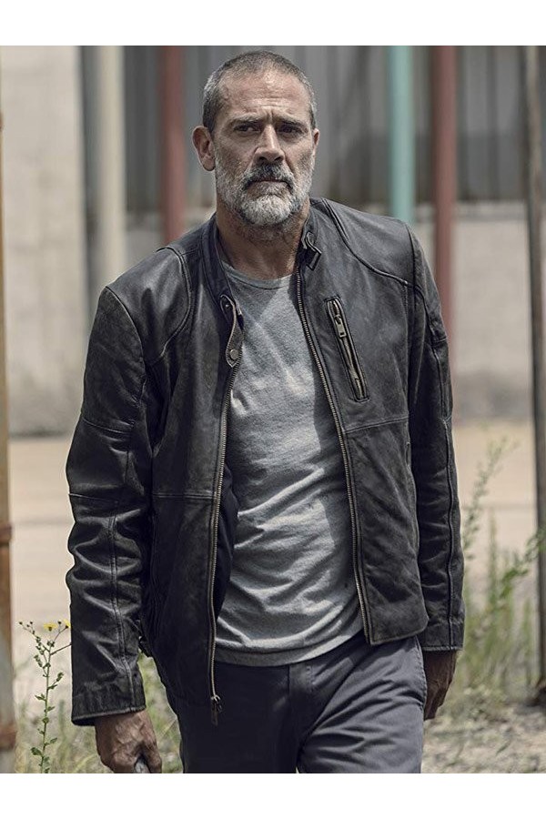 The Walking Dead Season 9 Negan Leather Jacket