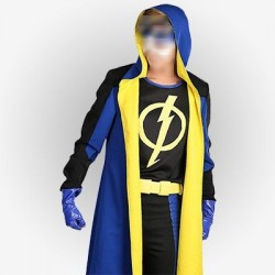 Static Shock Multi-tone Leather Jacket