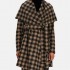 The Equalizer 2021 Melody Chu Houndstooth Coat