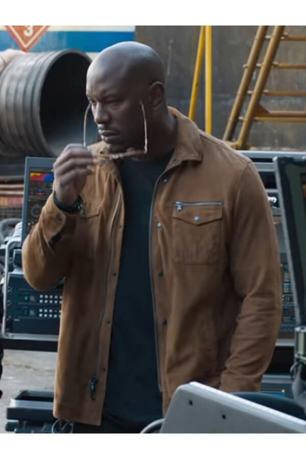 Tyrese Gibson Fast & Furious 9 Brown Jacket Tyrese Gibson Fast & Furious 9 Brown Jacket