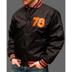 Halloween 78 Nylon Black Bomber Jacket