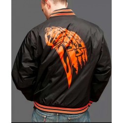 Halloween 78 Nylon Black Bomber Jacket