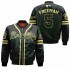 Freddie Freeman No.5 Atlanta Braves mlb 3d Designed Black Jacket