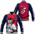 Freddie Freeman 5 Atlanta Braves 3d designed Baseball jacket