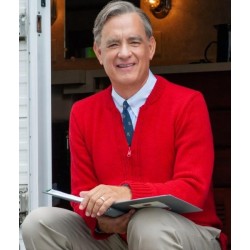 Tom Hanks A Beautiful Day in the Neighborhood Fred Rogers Jacket