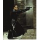 Carrie-Anne Moss The Matrix Resurrections 4 Trinity Black Leather Coat