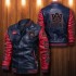 Auburn Tiger Leather Jacket