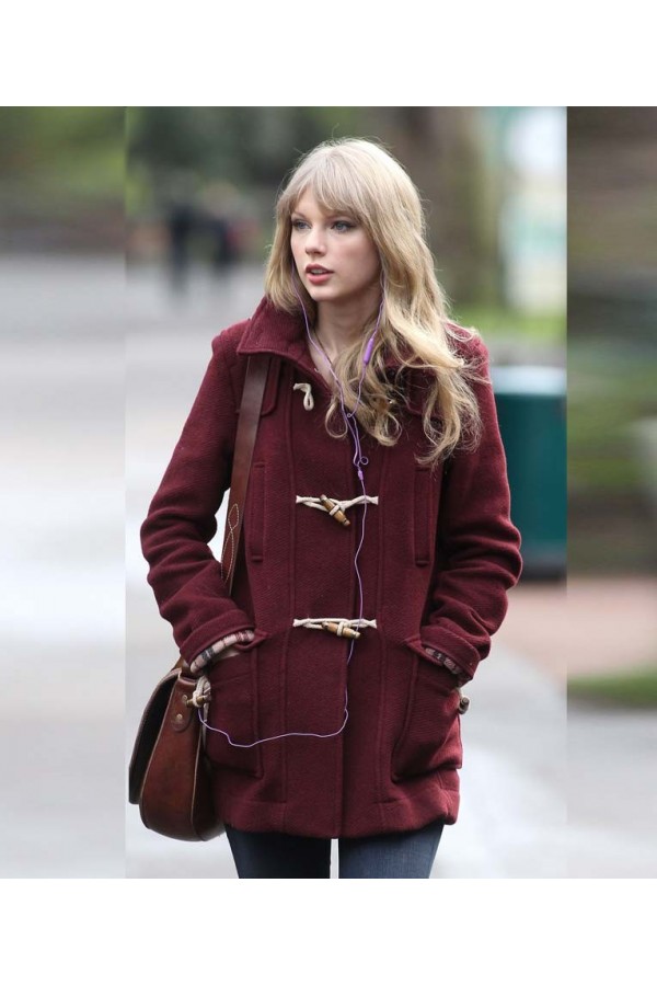 Taylor Swift Bound Seam Toggle Coat