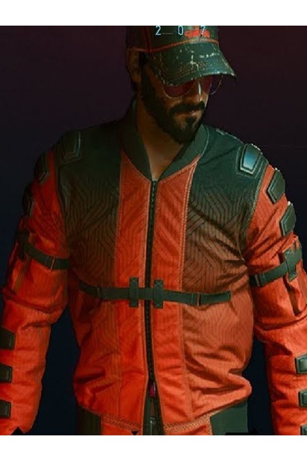 Cyberpunk 2077 Samurai Orange Jacket