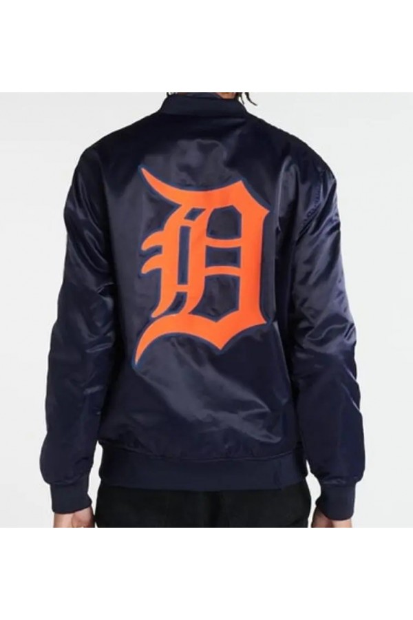 Detroit Tigers Logo Bomber Jacket