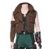 Final Fantasy Barret Wallace Brown Leather Vest