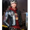 Garena Free Fire Maxim Silver Leather Jacket