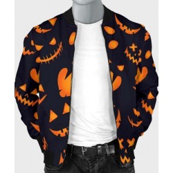 Halloween Pumpkins Pattern Jacket