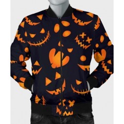 Halloween Pumpkins Pattern Jacket