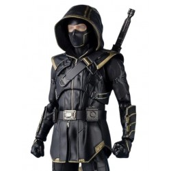 Jeremy Renner Avengers Endgames Clint Barton Black Jacket