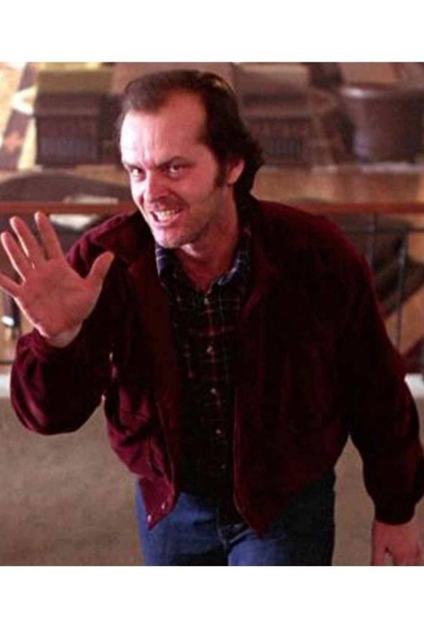 Jack Nicholson The Shining Jack Torrance Red Corduroy Jacket