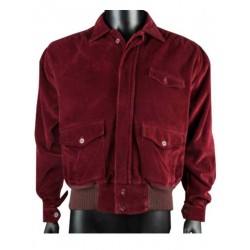 Jack Nicholson The Shining Jack Torrance Red Corduroy Jacket