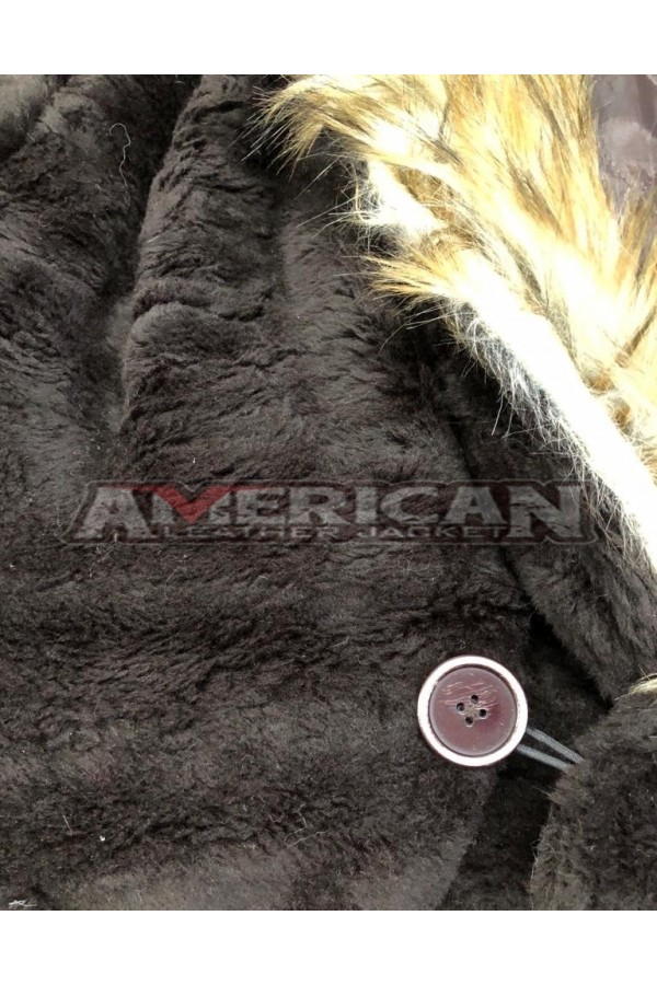 Yellowstone Origin 1883 James Dutton Brown Fur Coat