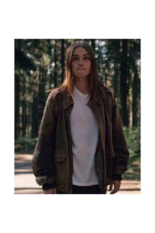 Jessica Barden The End Of The Fucking World Leather Jacket