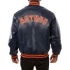 Mens Astros Leather Jacket