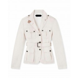 Lashana Lynch No Time to Die Nomi Belted Jacket