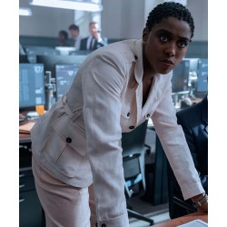 Lashana Lynch No Time to Die Nomi Belted Jacket