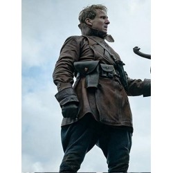 Ralph Fiennes The King’s Man Brown Leather Duke of Oxford Jacket