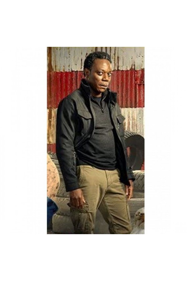 Chukwudi Iwuji Peacemaker 2022 Clemson Murn Black Jacket