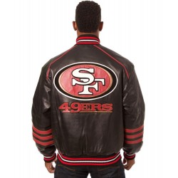 San Francisco 49ers Leather Jacket San Francisco 49ers Leather Jacket