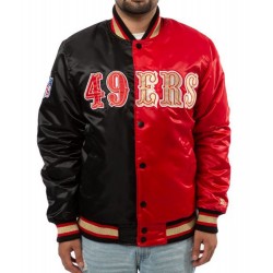 San Francisco Red and Black 49ers Jacket