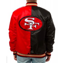 San Francisco Red and Black 49ers Jacket