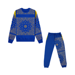 Snoop Dogg Blue Bandana Tracksuit