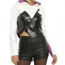 Spider Gwen Leather Jacket