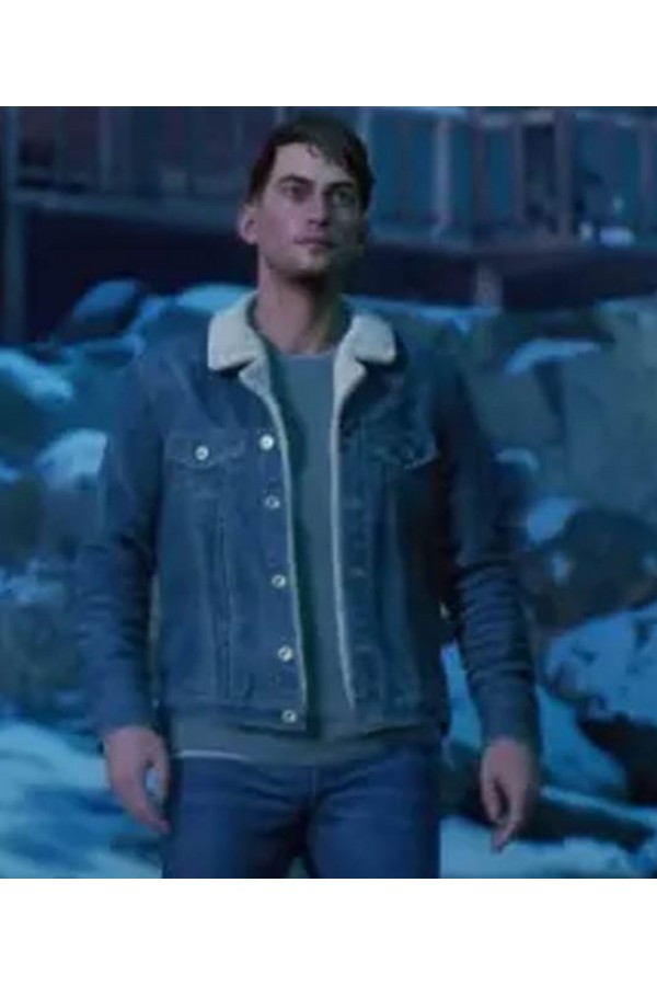 Tell Me Why Tyler Ronan Shearling Denim Jacket Tell Me Why Tyler Ronan Shearling Denim Jacket