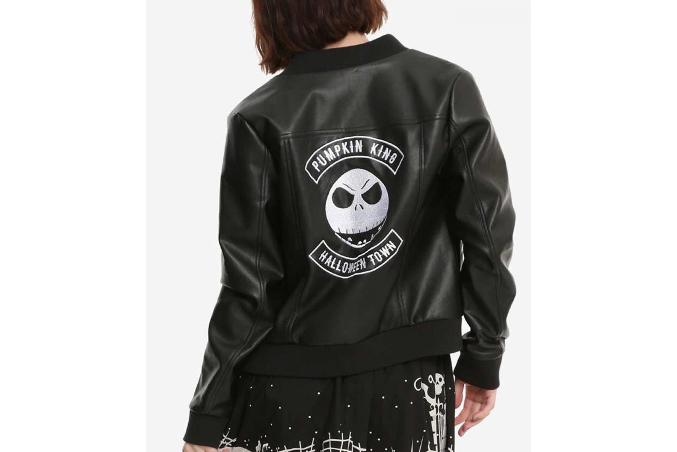 The Nightmare Before Christmas Jack Skellington Leather Jacket