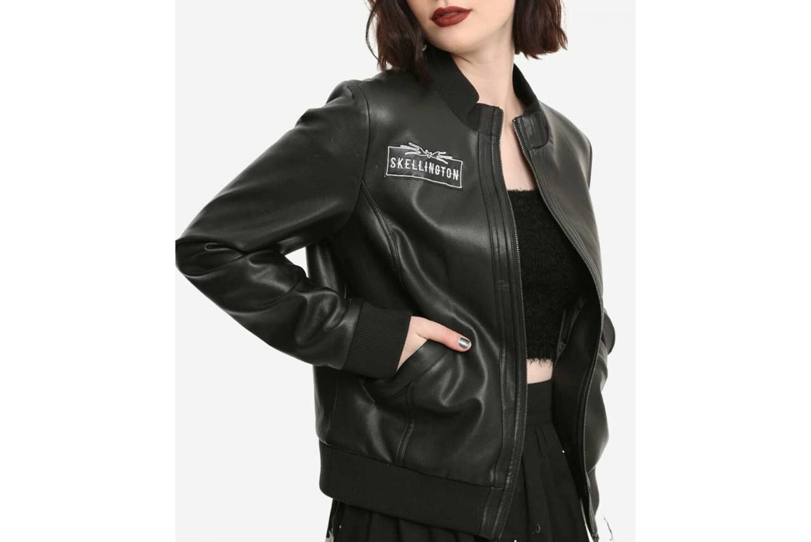 The Nightmare Before Christmas Jack Skellington Leather Jacket