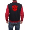 Transformers Knight Logo Varsity Jacket