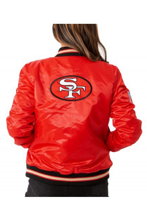 Women’s San Francisco 49ers Starter Red Jacket