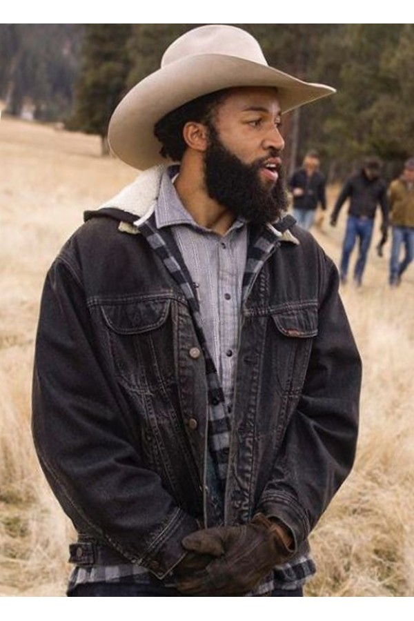 Colby Yellowstone Denim Richards Black Jacket