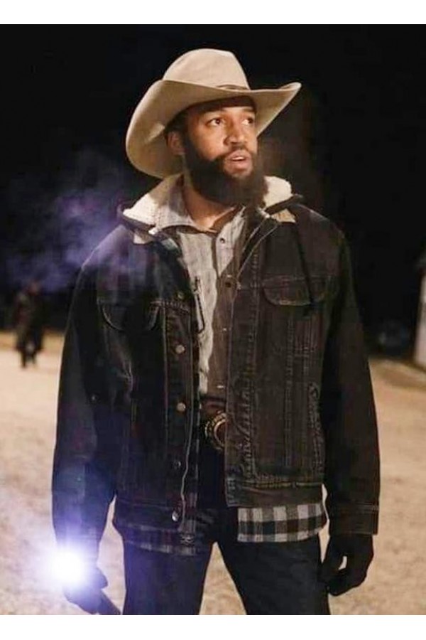 Colby Yellowstone Denim Richards Black Jacket
