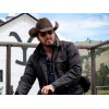 Yellowstone Season 5 Rip Wheeler Black Jacket and Hat