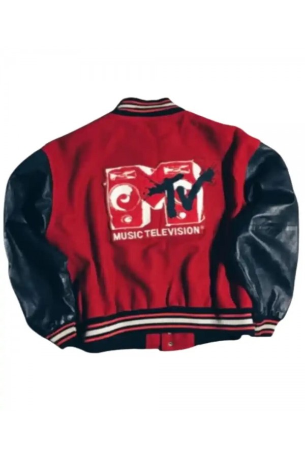 1992 MTV Bomber Varsity Wool Jacket