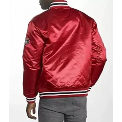 76ers College Red Jacket