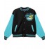 Anti Social Head Ber Blue Varsity Jacket