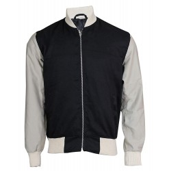 Baby Driver Ansel Elgort Varsity Style Bomber Jacket