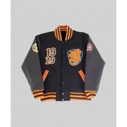 Baltimore Black Sox 1929 Black and Gray Varsity Wool Jacket
