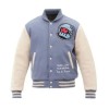 Billionaire Boys Club Light Blue Bomber Varsity Jacket
