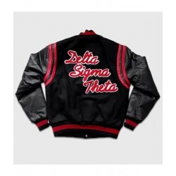 Delta Sigma Theta College Sorority Letterman Varsity Jacket