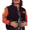 Game Grumps Black and Orange Varsity Jacket