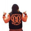 Game Grumps Black and Orange Varsity Jacket